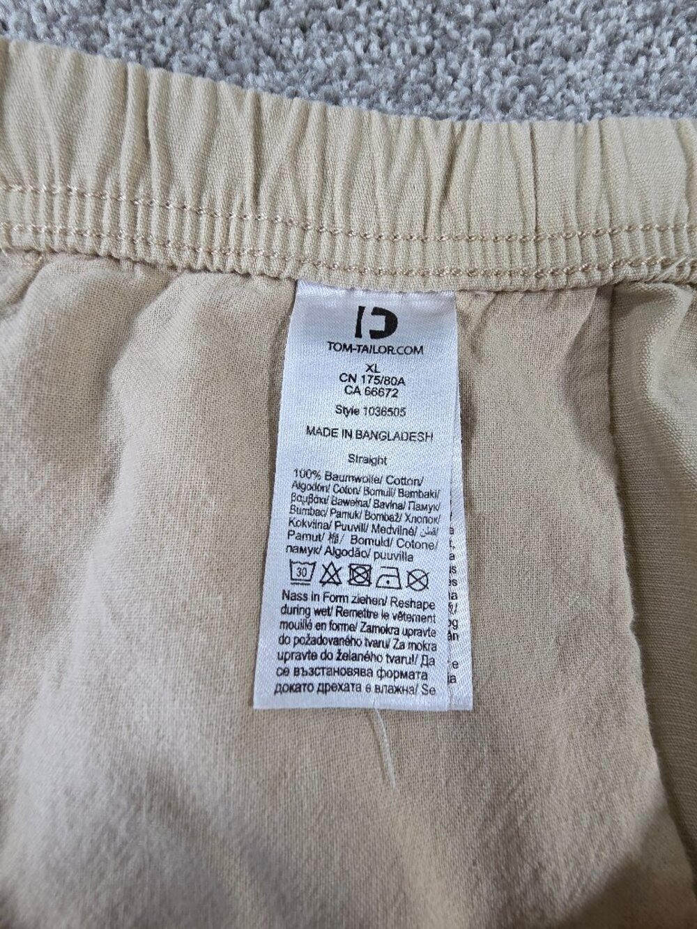Denim Tom Tailor Women's Wide Leg Cargo Pants Size XL - Picture 6 of 7